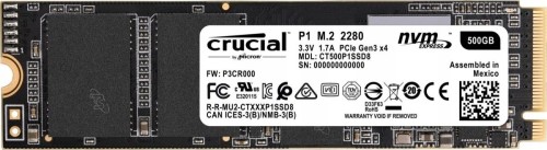 Dysk SSD M.2 Crucial P1 500GB