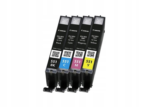 Tusze Canon CLI-551 CMYK