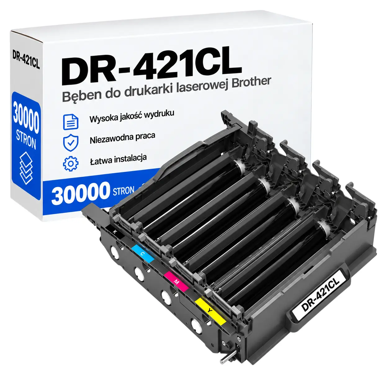 Bębny Brother DR-421CL zamienniki - 30000 stron (Komplet)
